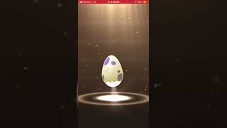 Hatching Shiny Toxel pokemon shinypokemon pokemongo [upl. by Nollat55]