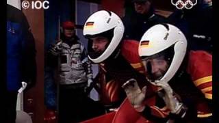 Bobsleigh  Mens TwoMan  Nagano 1998 Winter Olympic Games [upl. by Delaney]