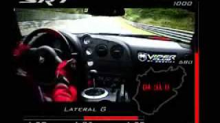 Dodge Viper ACR Record Run on Nurburgring [upl. by Enattirb]