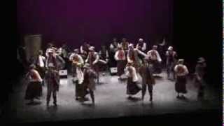 Lithuanian folk dance Jaunimėlin [upl. by Nanor]