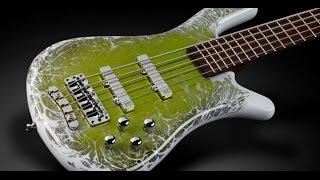 Warwick Custom Shop Masterbuilt  Streamer LX Green Chrometone Threadburst [upl. by Klockau]