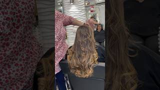 Ombré Hair haircolour ombrehaircolor hair transformationhairartist mounalall [upl. by Hailat]