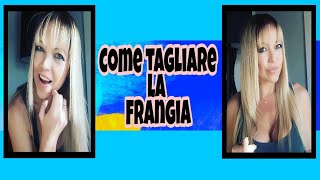 come tagliare la frangia [upl. by Daas]