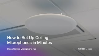 How to Set Up Conferencing Ceiling Microphones in Minutes Not Hours [upl. by Kind861]