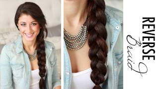 How to Reverse Side Braid [upl. by Shandee701]