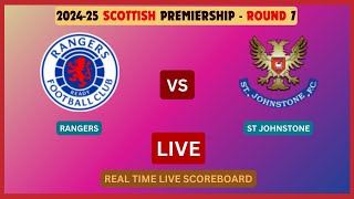 Rangers Vs St Johnstone LIVE Score UPDATE Scottish Premiership Round 7 Soccer Football Oct 06 2024 [upl. by Cerellia]