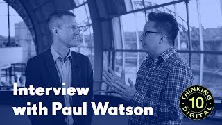 Professor Paul Watson Newcastle University Interview w Herb Kim TDC17 [upl. by Ainoet]