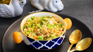 Foxtail Millet Fried Rice  Gluten free Vegan Tiffin Recipe  Positive Millets yoshitaskitchen [upl. by Nair]