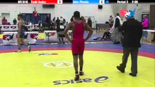 60 KG Consolation R3  Todd Andry tate miller vs John Pineda CAN [upl. by Sheets]