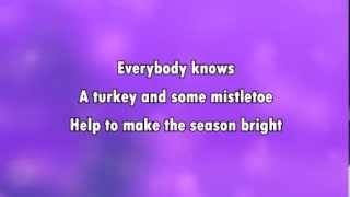 The Christmas Song karaoke  lyrics [upl. by Sucy78]