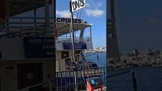 Malta Sliema Mediterranean sea Tas Sliema Ferry Supreme Cruises shorts [upl. by Lyrret712]