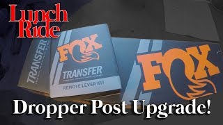 Fox Factory Transfer Dropper Post Installation [upl. by Letnuhs]