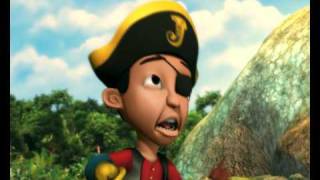 Upin amp Ipin  Kembara ke Pulau Harta Karun Bah 3 [upl. by Anialahs]