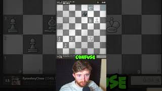 Crazy Stalemate fyp chess checkmatepuzzles gaming chessgame [upl. by Enautna548]