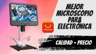 Mejor microscopio digital para electrónica 🚨  Calidad Precio [upl. by Eisset]