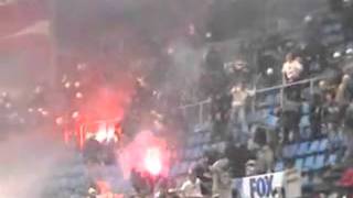 Red Star PAOK hooligans incident 2006 Belgrade [upl. by Zilada]