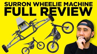 Custom Surron Wheelie Machine Full Review and Demo  RunPlayBack [upl. by Acinnor]