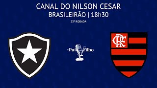 BOTAFOGO x FLAMENGO COM FAUSTO FAVARA AO VIVO  BRASILEIRÃO  23ª RODADA  18082024 [upl. by Lin]