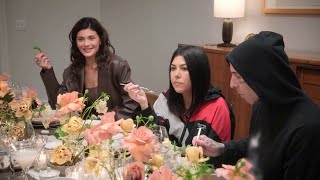 The Kardashian amp Jenner family discuss various topics over dinner [upl. by Markiv]