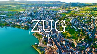 Zug Switzerland 4K  Schweiz [upl. by Martz]