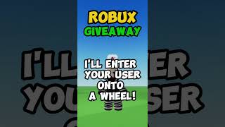 FREE ROBUX GIVEAWAY AT 3K roblox [upl. by Lebaron]