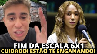 Nikolas Ferreira expõe verdade por trás do Fim da Escala 6x1 de Erika Hilton do Psol [upl. by Nacul]