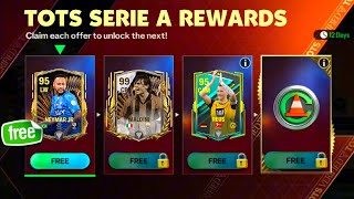 TOTS SERIE A FREE REWARDS 95 RATED NEYMAR FC MOBILE 24  TOTS ICON MALDINI FC MOBILE [upl. by Naejamron]