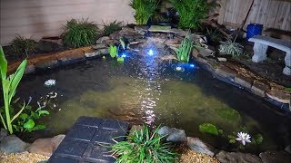 The BACKYARD POND is DONE Part 3 [upl. by Orit]