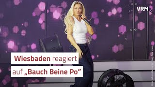 Wie Wiesbadener auf viralen Song „Bauch Beine Po“ reagieren [upl. by Scholem]