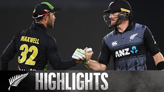 Highest Chase In T20 History  HIGHLIGHTS  TransTasman Tri Series  BLACKCAPS v Australia [upl. by Julina500]