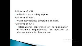 pharmacovigilance interview questions [upl. by Reta]