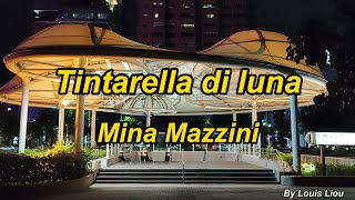 Mina Mazzini  Tintarella di lunaItalian Lyrics [upl. by Marlane]