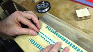 how to make herringbone for your guitar [upl. by Halliday]