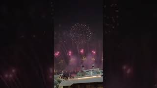 BOAT SHOW fireworks fireworkshorts boatshow qatar dohaqatar doha shortsfeed shortsvideo [upl. by Lewap960]