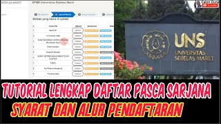 LENGKAP Cara Daftar Kuliah Pascasarjana di PTN secara Online Cukup Dari Rumah  Calon Guru [upl. by Chicoine]