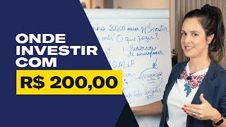 Como INVESTIR com POUCO DINHEIRO Investindo R 20000 [upl. by Saffren]