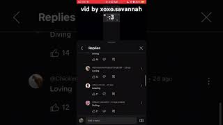 og vid by xoxosavannah go sub to her 3 go Follow me on tiktok 3 youtube tiktok [upl. by Salkin]