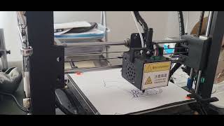 AnyCubic I3 Mega as Plotter using Cura  add new machine [upl. by Mcclure]