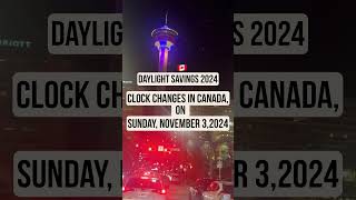 Daylight Saving is Ending on November 32024😍daylightsavings shorts india canadatrendingshort [upl. by Clair]