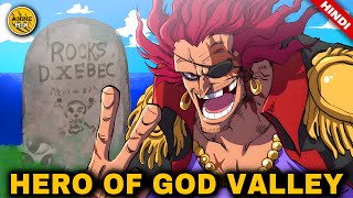 Rocks D Fking Xebec is real HERO of One Piece  God Valley Explained [upl. by Emirac]