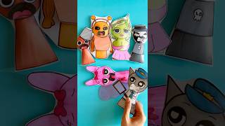 Incredibox Sprunki Oren amp Vineria Fall in Love  Wenda Rescue Pinki Squishy Paper  Ghes Handmade [upl. by Ecinereb792]