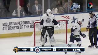 Icemen Highlights November 15 2024 Jacksonville Icemen vs Atlanta Gladiators Frozen Five [upl. by Ilaw49]