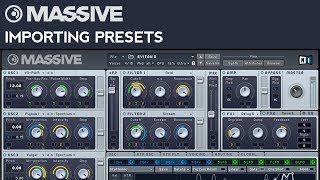 Massive Tutorial How to Import Presets [upl. by Zondra386]