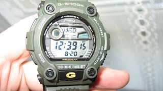 Обзор Casio GShock G79003DR GREEN [upl. by Ithsav]