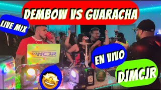 DEMBOW VS GUARACHA MIX🔥 DJMCJR 2022 LIVE PARTY MIX [upl. by Nahgen736]