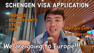 SCHENGEN VISA APPLICATION PROCESS Requirements steps amp Tips [upl. by Lolanthe]