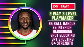 RARE 2 WAY 3 LEVEL PLAYMAKER BUILD FOR NBA 2K24 NEXT GEN AT POWER FORWARD [upl. by Nadoj]