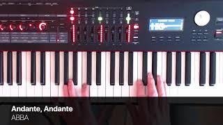 Andante Andante  ABBA  Piano Cover [upl. by Avirt]