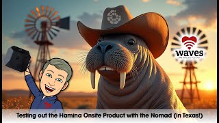 A Demo of Hamina Onsite and the Nomad for Site Surveys [upl. by Anailuig]