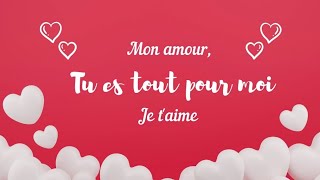 Message damour touchant ♥️♥️♥️ tu es la femme de ma vie 💘💘💗 Sms damour romantique ❤️ [upl. by Phelgen]